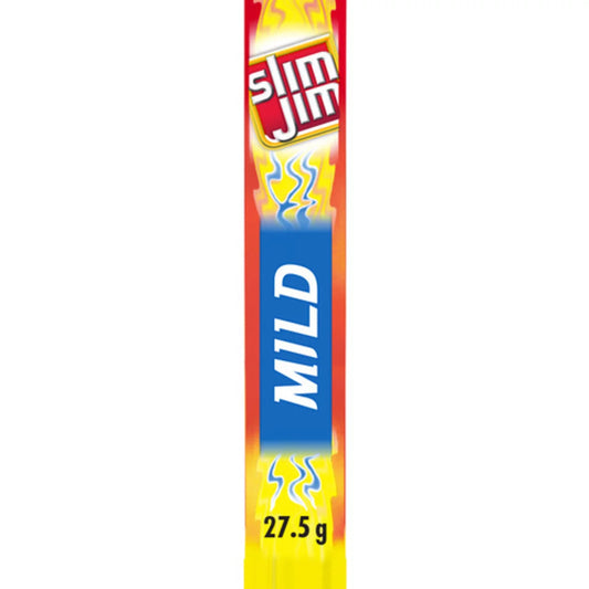 SLIM JIM MILD JERKY STICK, 24 X 27.500 G