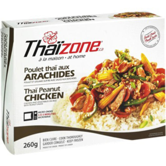THAIZONE PEANUT CHICKEN, 12 X 260 G
