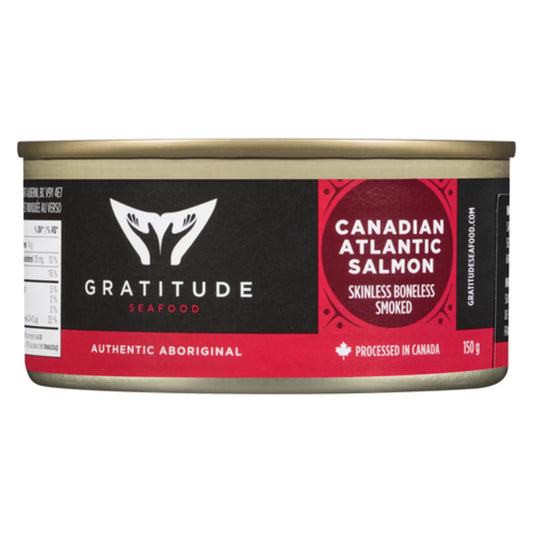 GRATITUDE SMOKED ATLANTIC SALMON, 12 X 150 G