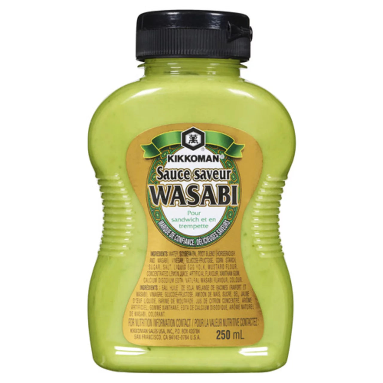 KIKKOMAN WASABI SAUCE, 9 X 250 ML