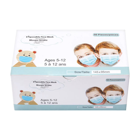 MEDPOINT CHILDREN'S FACIAL MASK, 40 X 50 UN