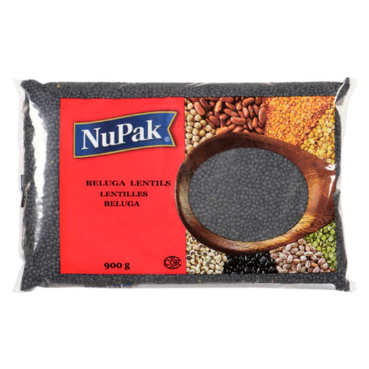 NUPAK BELUGA LENTILS, 12 X 900 G