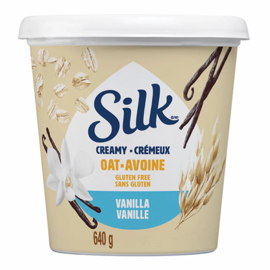 SILK YOGURT OAT VANILLA, 6 X 640 G