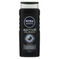 NIVEA MEN ACTIVE SHOWER GEL, 6 X 500 ML