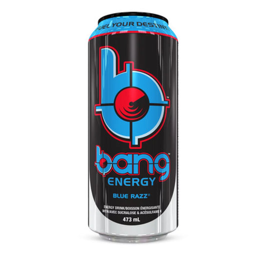 BANG ENERGY DRINK BLUE RAZZ, 12 X 473 ML