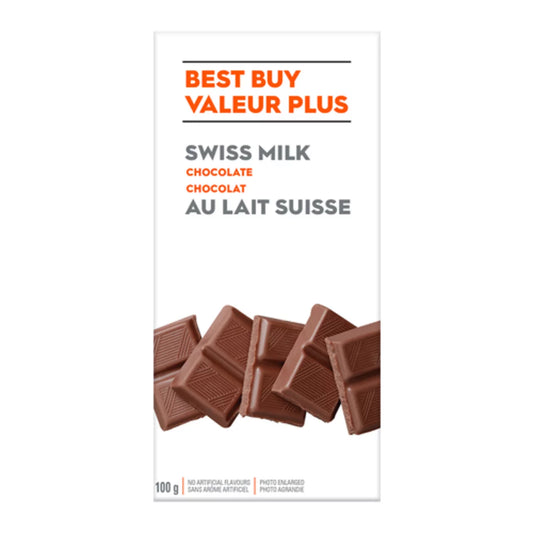 BEST BUY CHOCOLATE SWISS MILK, 41 X 100 G