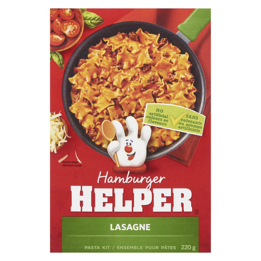 BETTY CROCKER HAMBURGER HELPER LASAGNE, 12 X 220 G