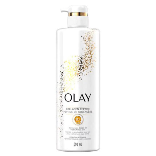 OLAY SHOWER GEL COLLAGEN PEPTIDE, 4 X 591 ML
