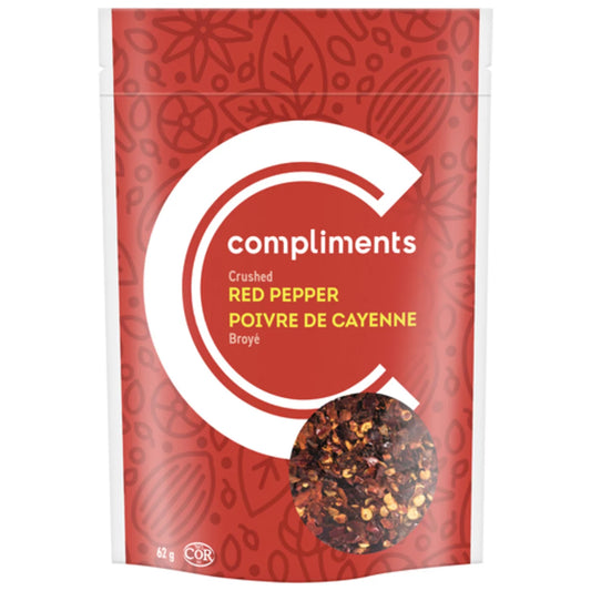 COMPLIMENTS GROUND PEPPER, 9 X 62 G