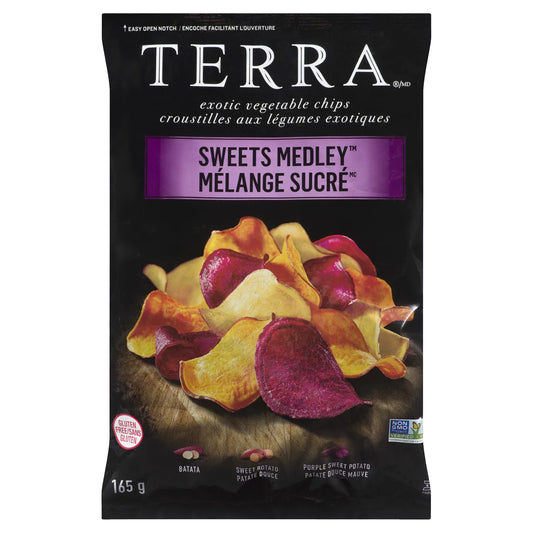TERRA CRUNCHY SWEETS MEDLEY, 12 X 165 G
