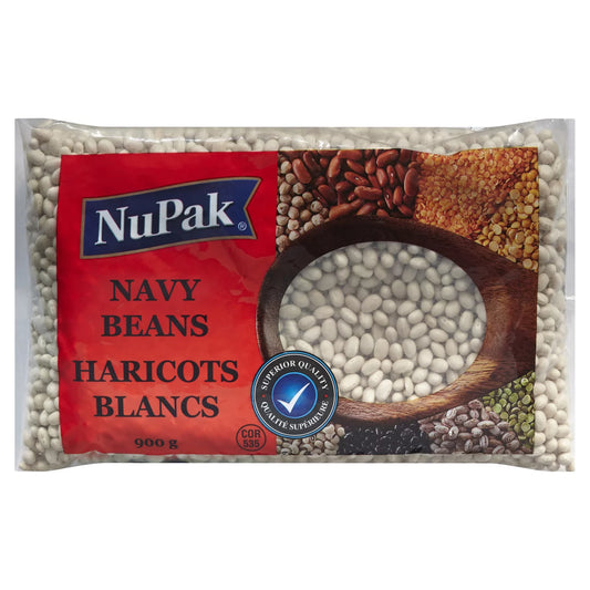 NUPAK NAVY BEANS, 12 X 900 G