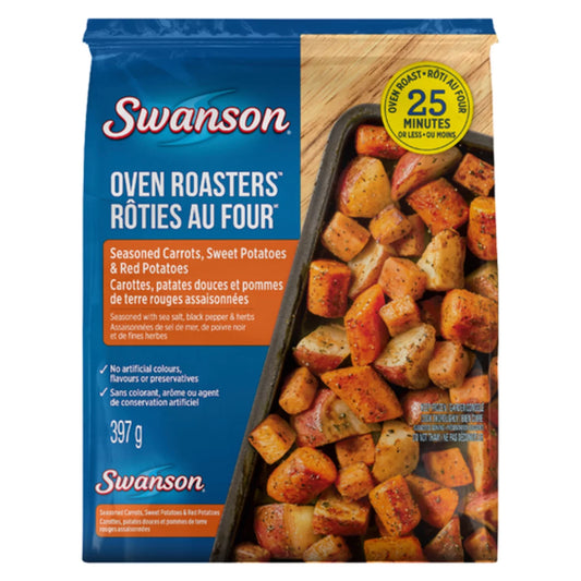 SWANSON SWEET POTATOES/CARROTS/POTATOES, 5 X 397 G
