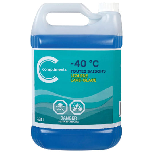 COMPLIMENTS WINDSHIELD WASHER FLUID -40°C, 4 X 3780 LT