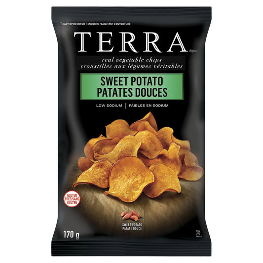 TERRA CRUNCHY SWEET  GLUTEN-FREE, 12 X 170 G