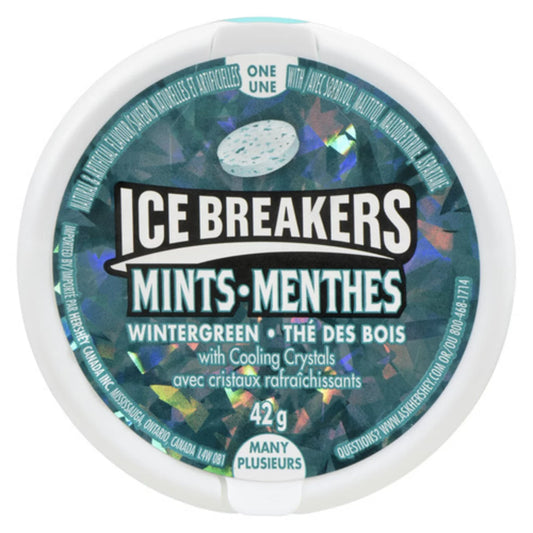 ICEBREAKERS MINT WINTERGREEN, 6 X 42 G