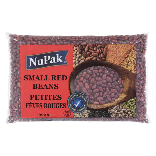 NUPAK SMALL RED BEANS, 12 X 900 G