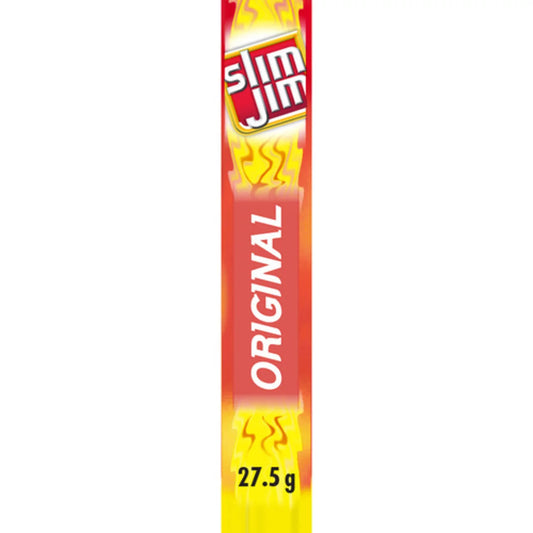 SLIM JIM GIANT ORIGINAL JERKY STICK, 24 X 27.500 G