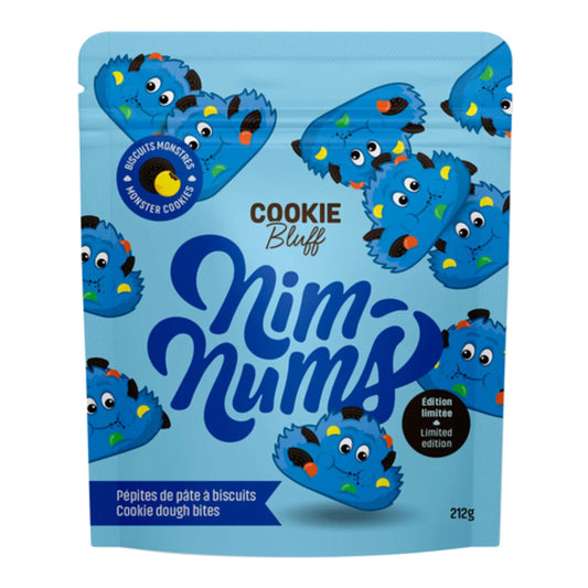 NIMNUMS MONSTER COOKIE DOUGH, 12 X 212 G