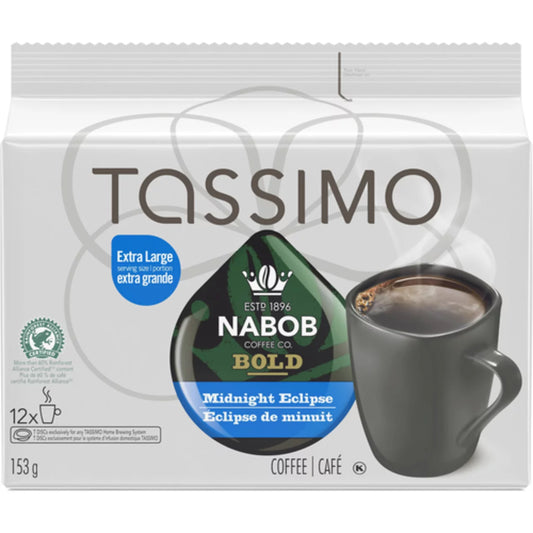 TASSIMO NABOB BOLD ECLIPSE MIDNIGHT, 5 X 153 G
