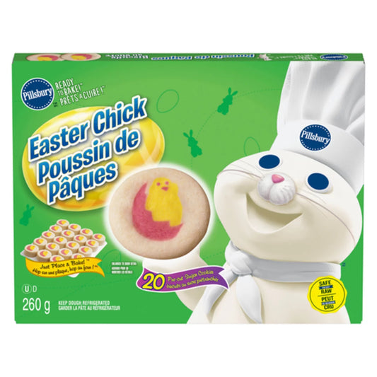 PILLSBURY CHICKEN-SHAPED BISCUIT DOUGH, 12 X 260 G