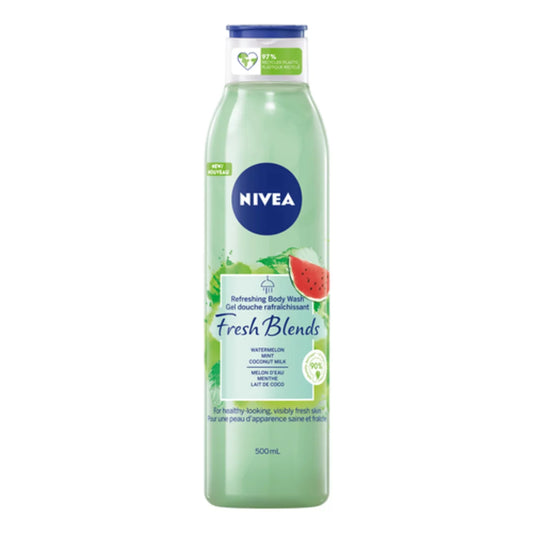 NIVEA FACIAL CLEANSING GEL FRESH BLEND MELON WATER, 6 X 500 ML