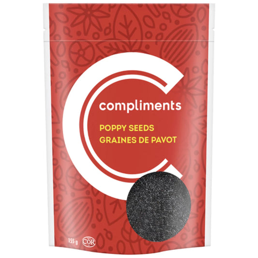COMPLIMENTS POPPY SEEDS, 9 X 155 G