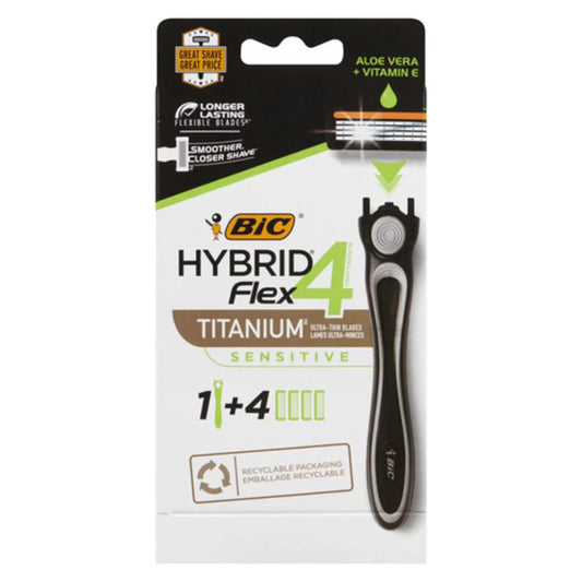 BIC RAZOR FLEX3 MEN, 6 X 4 UN
