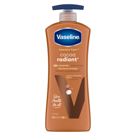 VASELINE LOTION CARE COCOA BUTTER, 4 X 600 ML