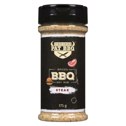 PATBBQ STEAK BBQ SPICES, 12 X 175 G