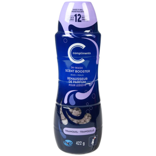 COMPLIMENTS LAUNDRY BOOST SCENT TRANQUIL, 6 X 422 G