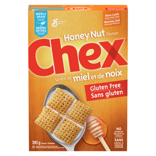 GENMILLS CHEX HONEY NUT CEREAL GLUTEN-FREE, 12 X 395 G