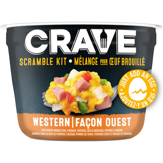 CRAVE BREAKFAST BOWL WESTERN MELT, 6 X 85 G