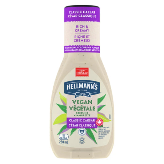 HELLMANN'S VEGAN CAESAR VINAIGRETTE, 6 X 250 ML