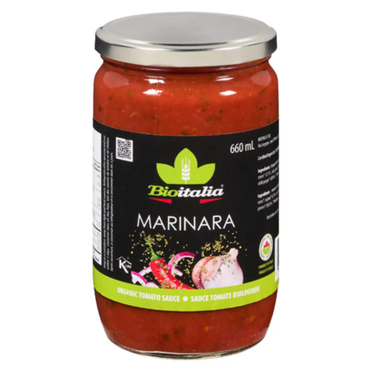 BIOITALIA MARINARA SAUCE, 8 X 660 ML