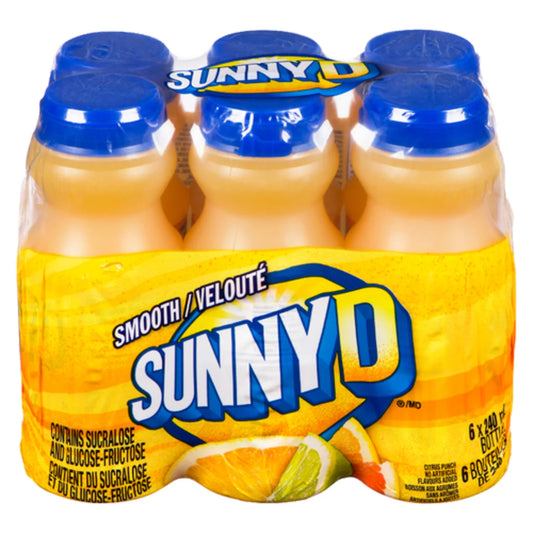 SUNNDELI SMOOTH CITRUS DRINK, 4 X 6 X 240 ML