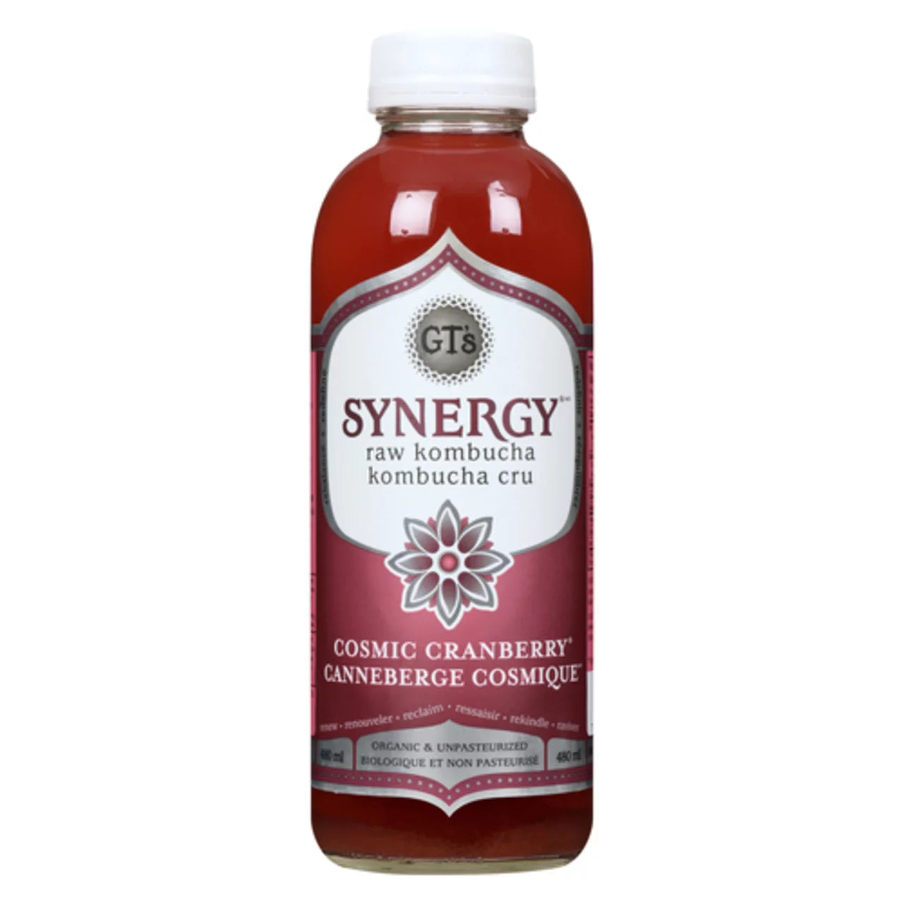 G.T.'S, SYNERGY CRANBERRY OR, 12 x 480ML