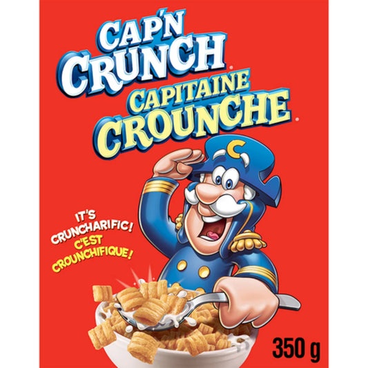 CAPTCRNC CAPTAIN CRUNCH CEREAL, 12 X 350 G
