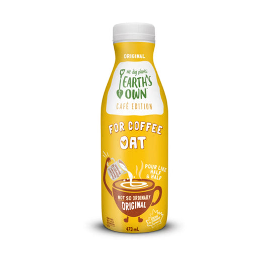 EARTHOWN OAT MILK CREAMER SINGLE-OUT, 8 X 473 ML