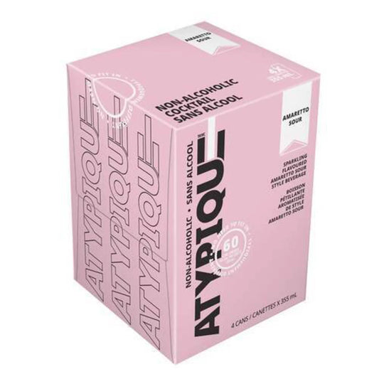 ATYPIQUE - AMARETTO SOUR 4-PACK, 6 X 4 X 355 ML