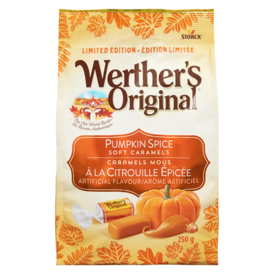 WERTHER'S CARAMELS SOFT PUMPKIN, 12 X 250 G