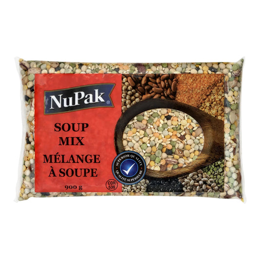 NUPAK BEAN SOUP MIX, 12 X 900 ML