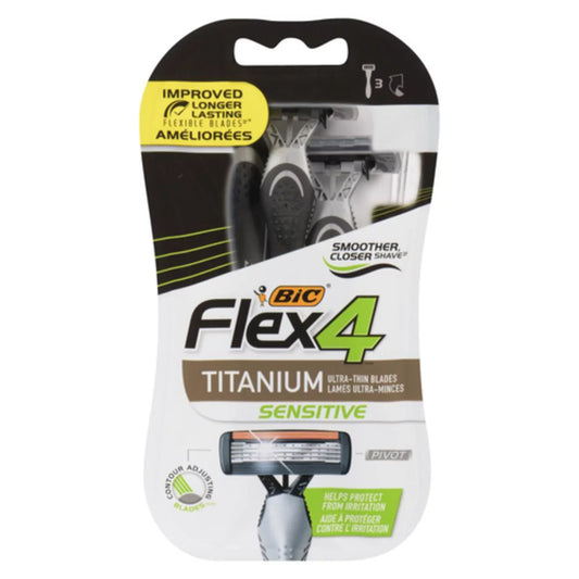 BIC RAZOR MEN FLEX 4, 6 X 3 UN