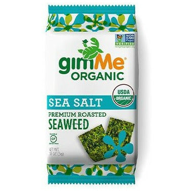 GIMME, SEA SALT RSTD SEAWEED SNACK OR, 12 x 10 G