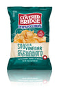 COVERED BRIDGE, SEA SALT & VINEGAR POTATO CHIPS, 12 x 170G