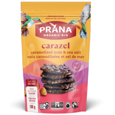 PRANA, CARAZEL - CARAMELIZED NUTS WITH SEA SALT, 8 x 100G