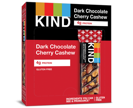 KIND, DRK CHOC CHERRY CSHW, 12 x 40G