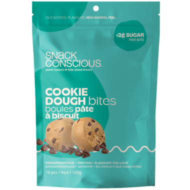 SNACK CONSCIOUS, PB & COOKIE DOUGH, 12 x 150G