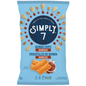SIMPLY 7 SNACK, QUINOA CHIP - BARBEQUE, 12 x 99G