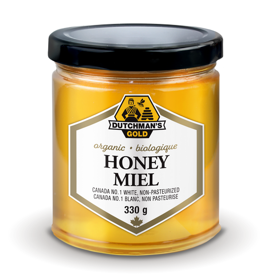 DUTCHMAN'SGOLD, ORGANIC LIQUID HONEY, 12 x 330G