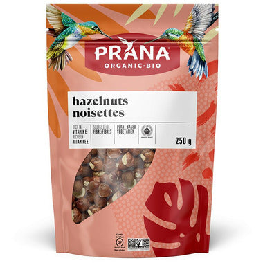 PRANA, RAW - ORG HAZELNUTS, 6 x 250 GR